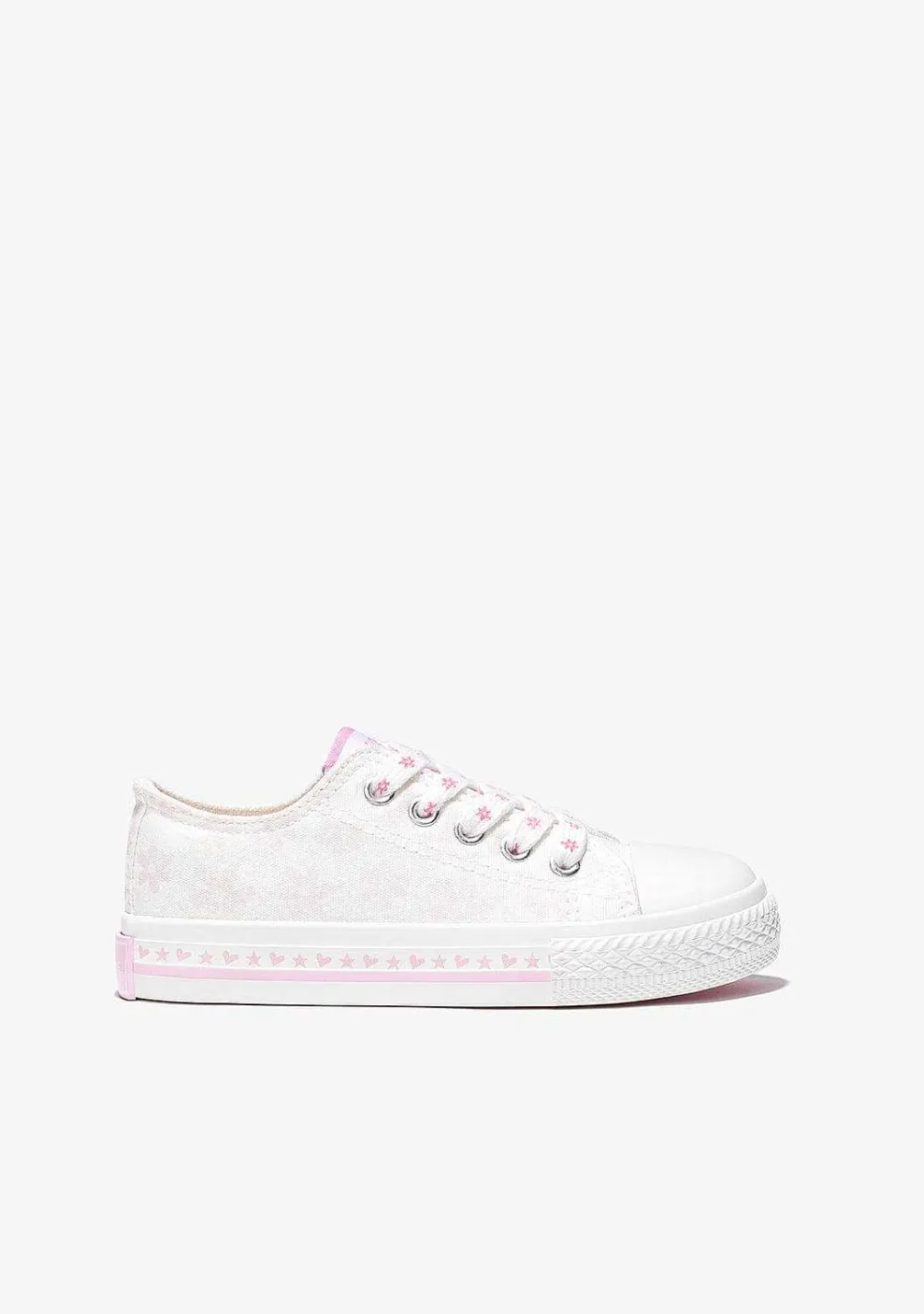 Tênis Casuais-Conguitos Tênis Solar Branco Feminino Em Lona
