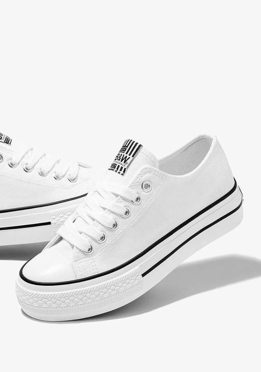 Tênis Casuais-Conguitos Tênis Solar Hawai Branco B&W