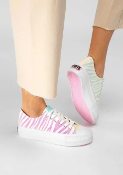 Tênis Casuais-Conguitos Tênis Solar Zebra Multicor De Menina P&B