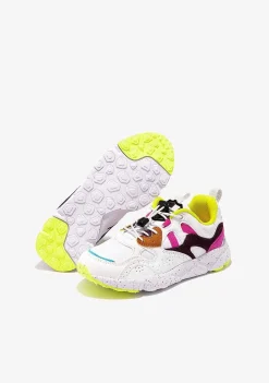 Sapatos De Menina-Conguitos Tênis Trail Branco P&B
