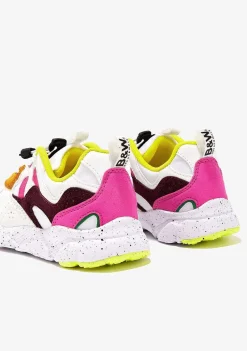 Sapatos De Menina-Conguitos Tênis Trail Branco P&B