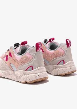 Sapatos De Menina-Conguitos Tênis Trail Rosa P&B