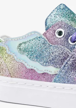 Tênis Casuais-Conguitos Tênis Unicornio Multicolor Glitter Feminino