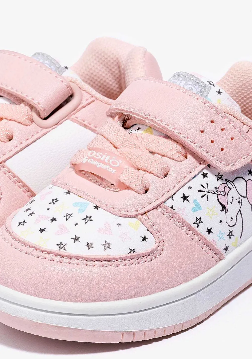 Tênis-Conguitos Tênis Unicornio Rosa Para Bebé Napa