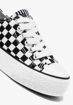 Tênis Casuais-Conguitos Tênis Unissex Preto Branco Lona P&B
