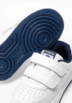 Sapatos De Menina-Conguitos Tênis Unissexo Branco / Marinho