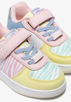 Tênis Casuais-Conguitos Tênis Zebra Multicor De Menina Napa