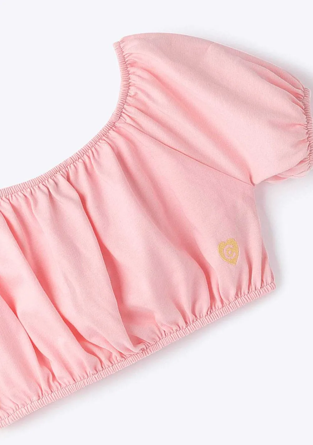 Roupas De Menina-Conguitos Top Rosa