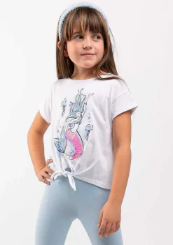 Camisetas-Conguitos T-Shirt De Menina Com No De Sereia